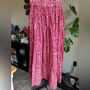 Anthropologie From Ghana With Love : SIKA High Waisted Maxi Skirt Sz 10